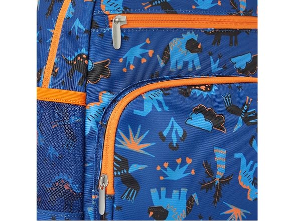 Amazon Essentials Kids Backpack with Multiple Storage Pockets Blue Navy
