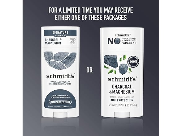 Schmidt's Aluminum-Free Vegan Deodorant