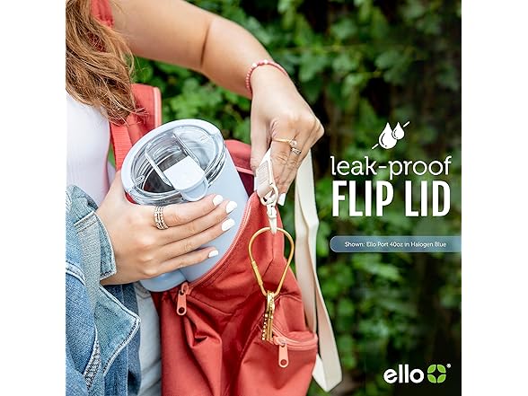 Ello Port 40oz Tumbler with Carry Loop
