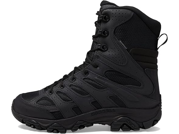 Merrell Men’s Moab 3 8” Zip Tactical Boots,