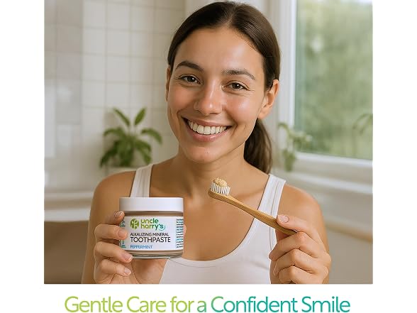 Uncle Harrys Peppermint Toothpaste