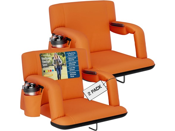 Orange 21\" Wide - 2 Pack