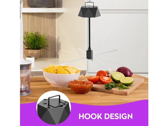 Hakol 4 Pack Fly Fans for Tables