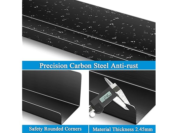 Magnetic Book Shelf 2pk Metal