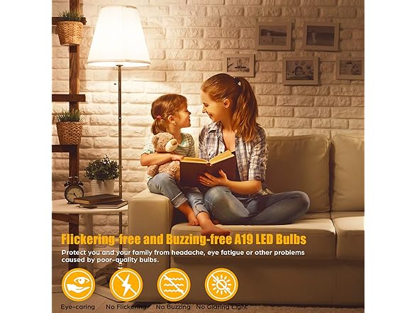 Brightever LED Light Bulbs 100W Equivalent 1500 Lumens