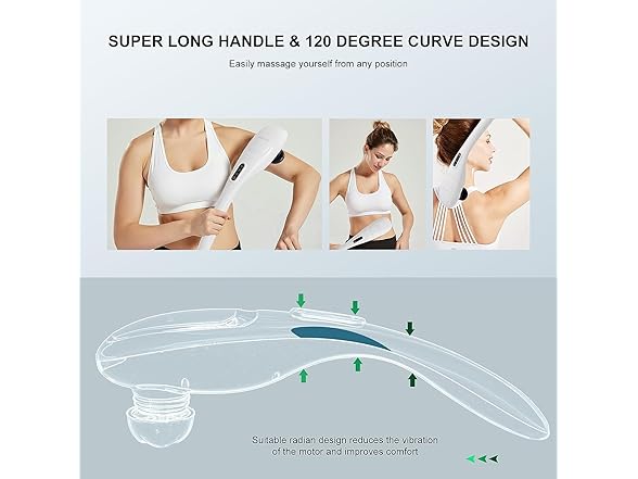MEGAWISE Cordless Back Massager