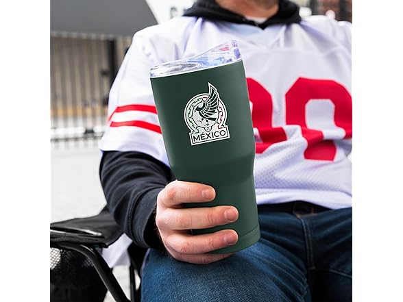 Logo Brands Mexico Soccer Tumbler