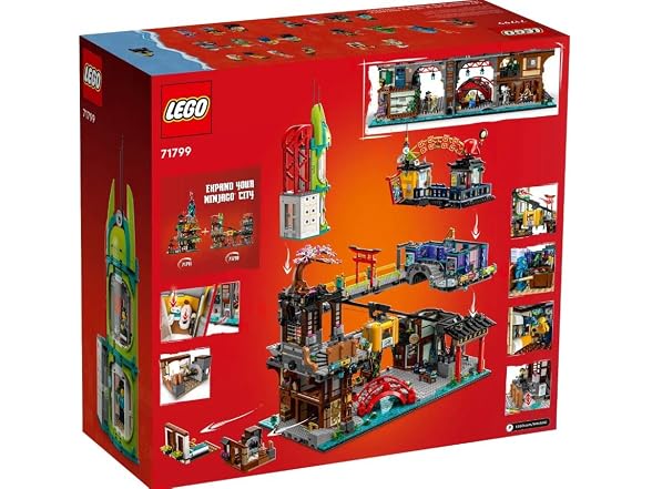 LEGO NINJAGO City Markets 71799