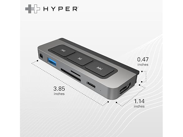 HyperDrive 6-in-1 USB-C Hub for iPad