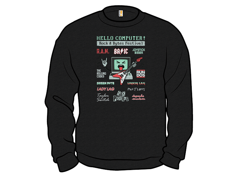 Hello Computer Rock  Bytes Festival