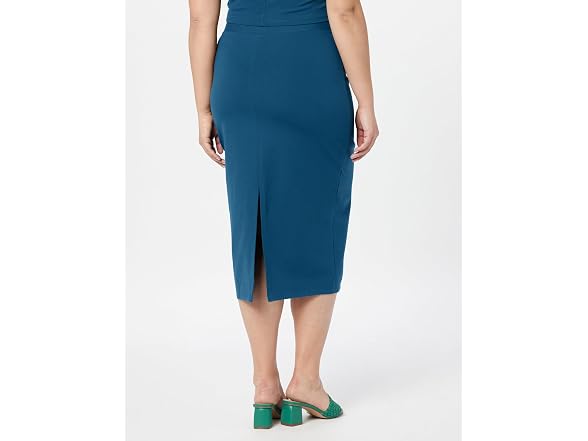 The Drop Esmeralda Midi Skirt, Legion