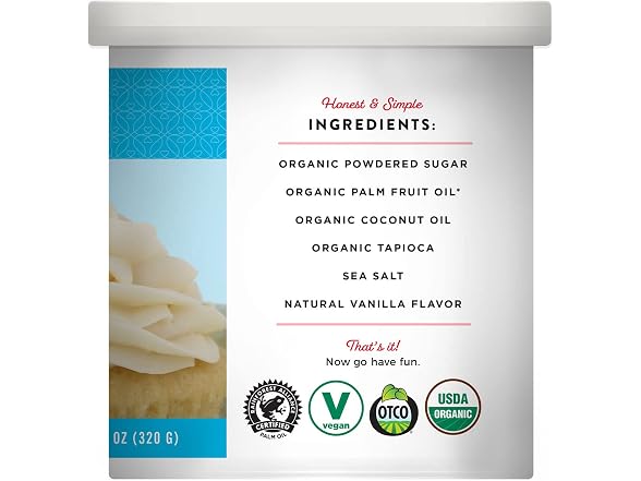 Miss Jones Organic Buttercream Frosting