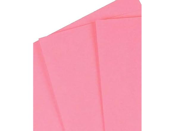 Staples Brights Colored Paper 8 1/2-Inch x 11-Inch Pink Ream