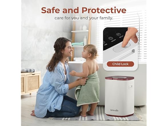 SereneLife Towel Warmer Bucket
