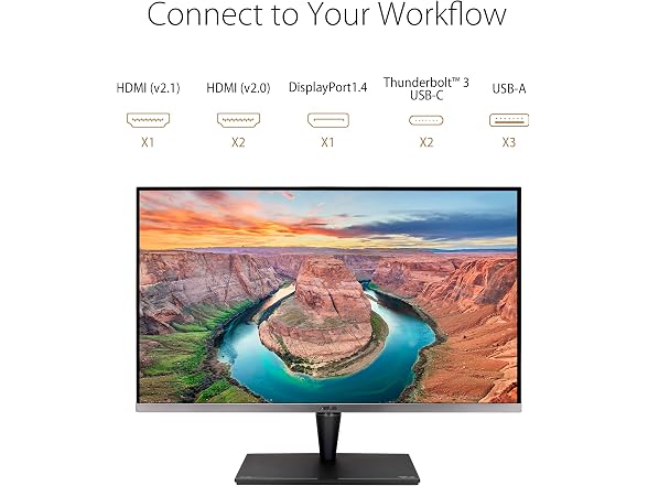 ASUS ProArt Display 32” 4K HDR Computer Monitor