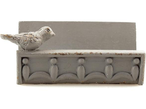 Desk Business Card Holder Stand Bird