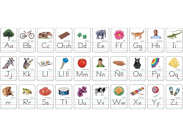 Abecedario Manuscrito Bulletin Board Set