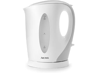 $11.99, Was $15.79, 24% Off! AROMA 1.5L / 6-Cup Electric Tea Kettle dealfomo