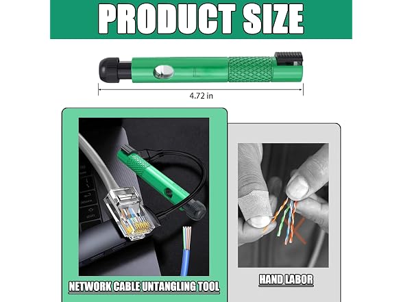 TOAINRSI AAP-Tool-363 (2 Pack) Cable Untwist Tool