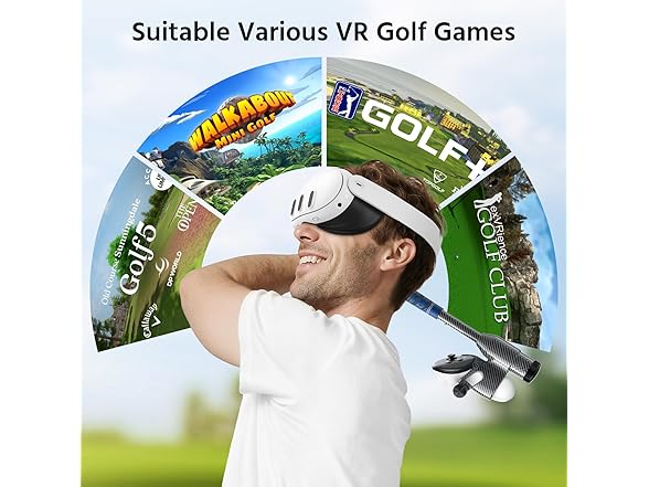 Fallinep VR Golf Club Attachment