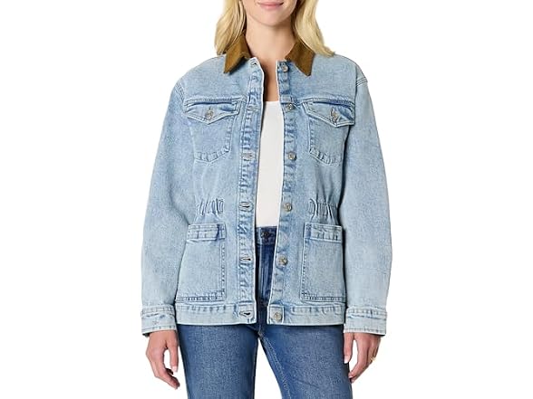 Amazon Essentials Women's Waist Barn Jacket