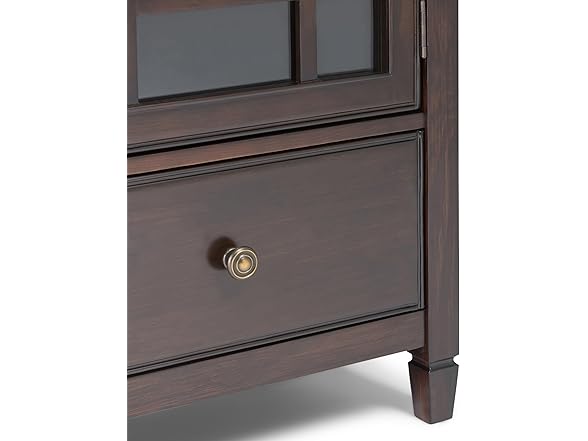SIMPLIHOME Connaught Solid Wood 46" Cabinet