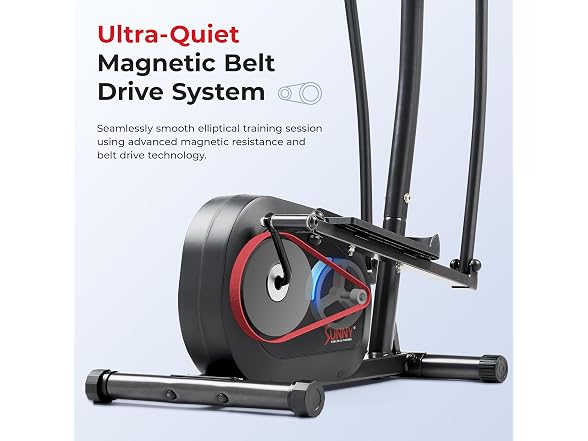 Sunny Health & Fitness Smart Elliptical Resistance
