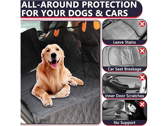 PENSUN Back Seat Extender for Dogs