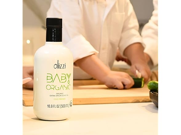 Olizzi "Baby Organic" Cold Pressed Extra Virgin Olive Oil