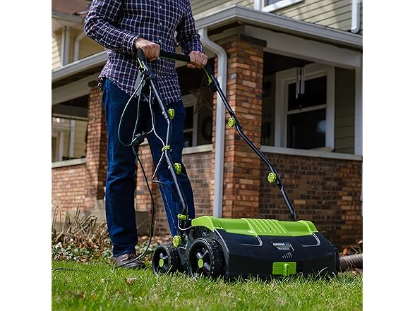 Earthwise Power Tools 13-Amp 16" Corded Dethatcher