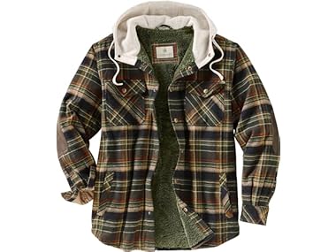 $34.99, Was $79.99, 56% Off! Legendary Whitetails Mens Hooded Shirt Jacket dealfomo