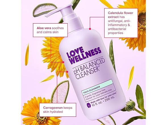 Love Wellness pH Cleanser Feminine 10oz