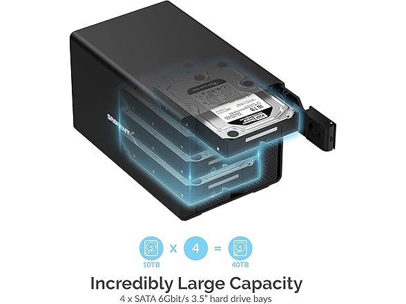 4-Bay USB 3.2 Gen 2 SATA Docking Station
