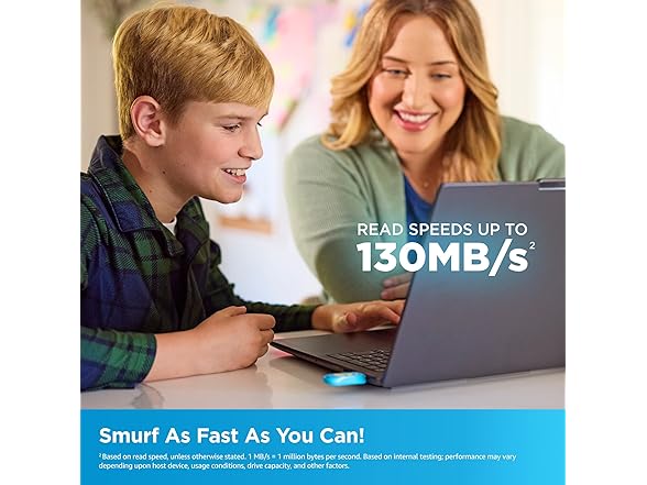 SanDisk 64GB Smurfs USB Flash Drive