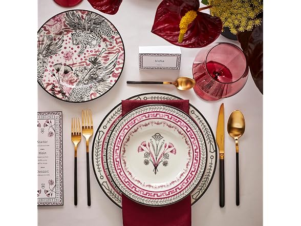 Marchesa Serengeti 4-Piece Pasta Bowl Set