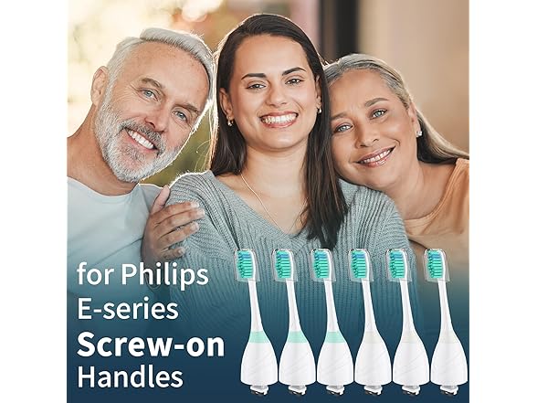 OLINS KAKO Philips Sonicare Heads, 6 Pack