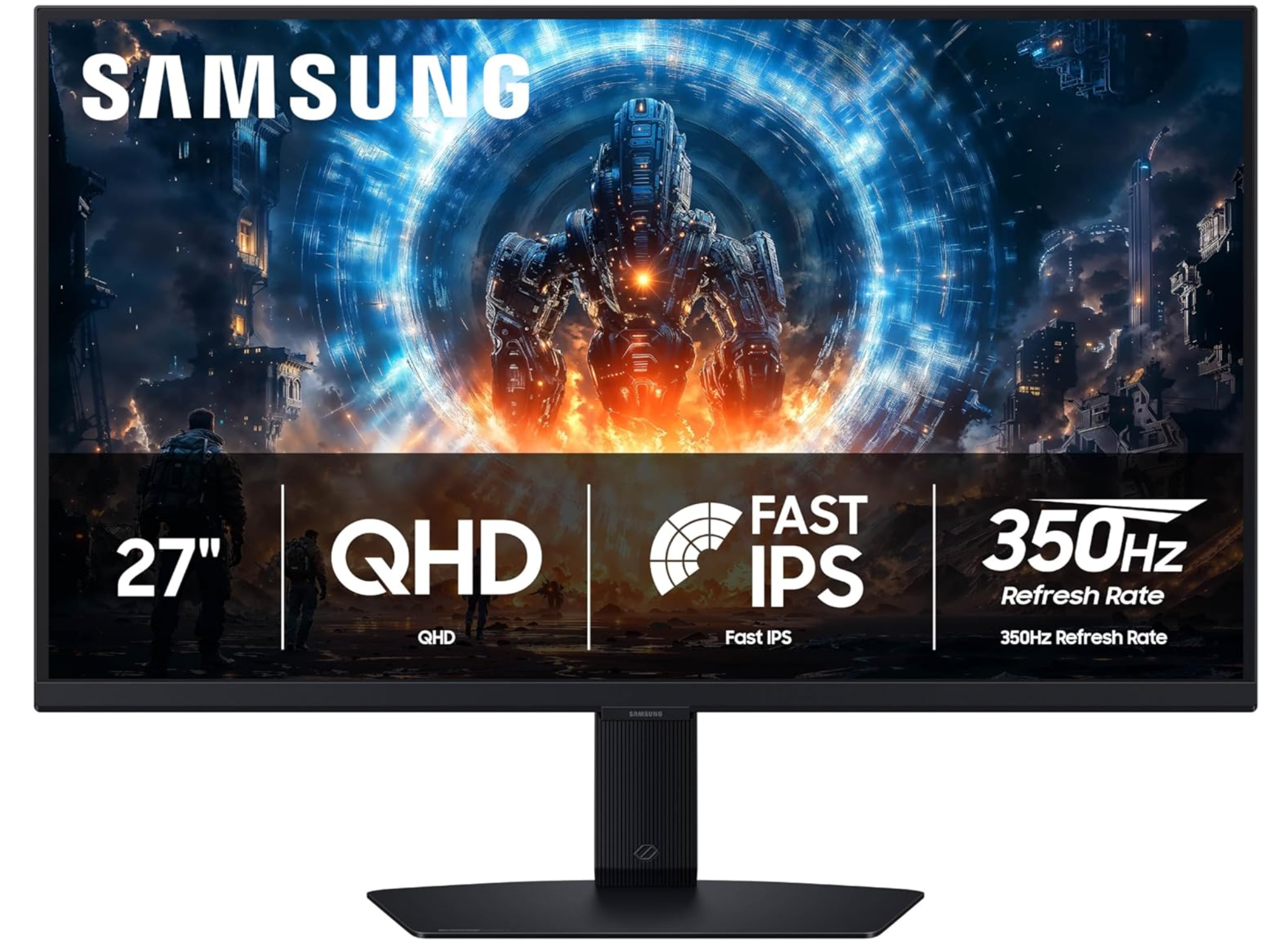 (NEW) Samsung 27" Odyssey QHD Gaming Monitor - Gallery 4