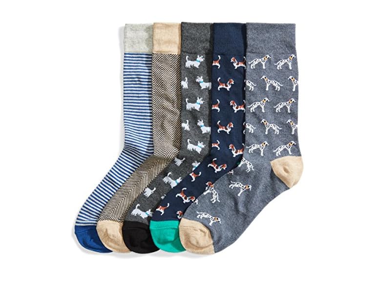AE Men Dress Socks 5Pk - Gallery 4