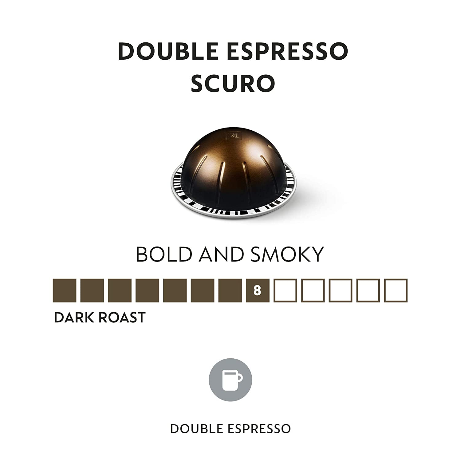 Nespresso VertuoLine Double Espresso Scuro (60ct) - Gallery 11