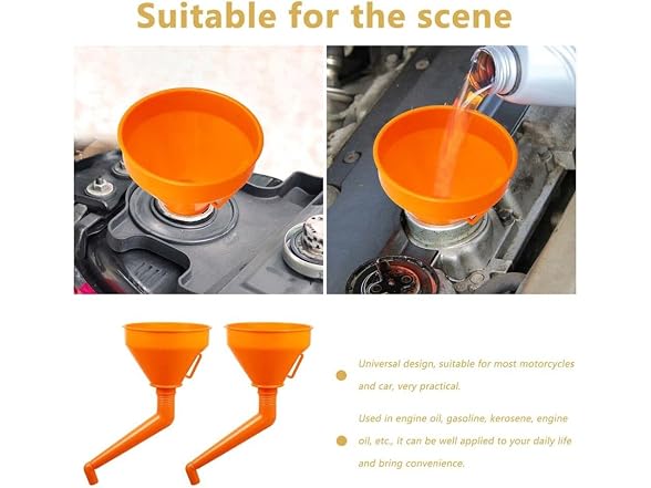 VICASKY AAP-Auto-115 2pcs Automotive Funnels Set