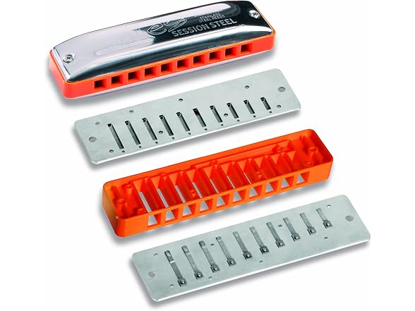 Seydel Harmonica (Blues SESSION Steel B)