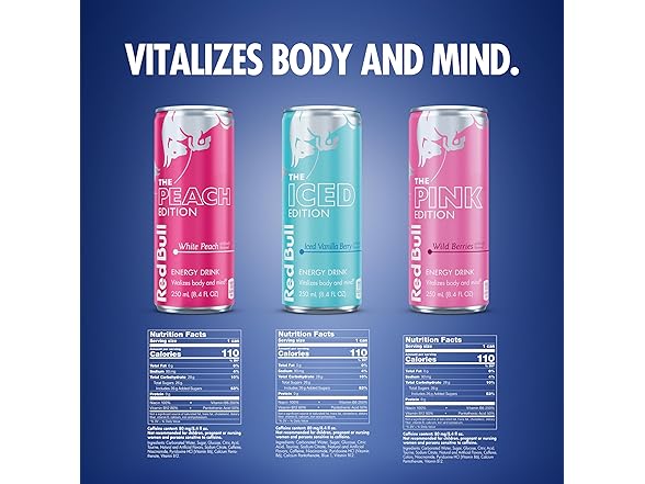 12CT Red Bull Energy Drink Variety Pack