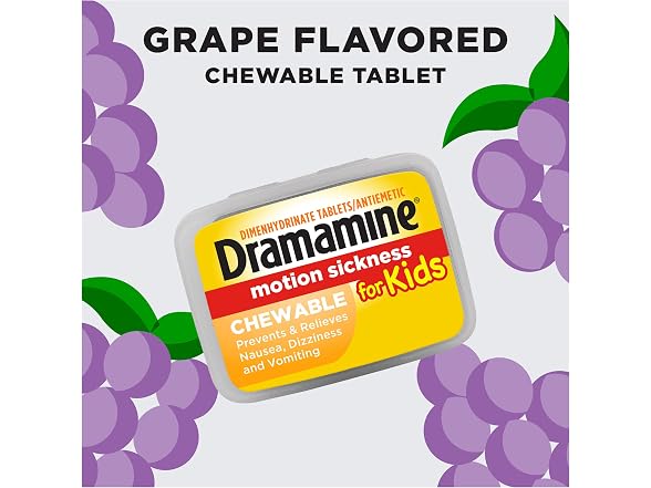 Dramamine | Kids Chewable 8 Count