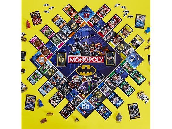 Hasbro Gaming Monopoly Batman Edition Board Game