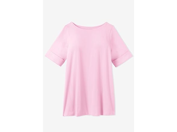 Woman Within Women (3XL) Perfect Cuffed Tee