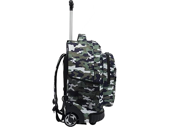 Travelers Club 18" Camo Rolling Backpack