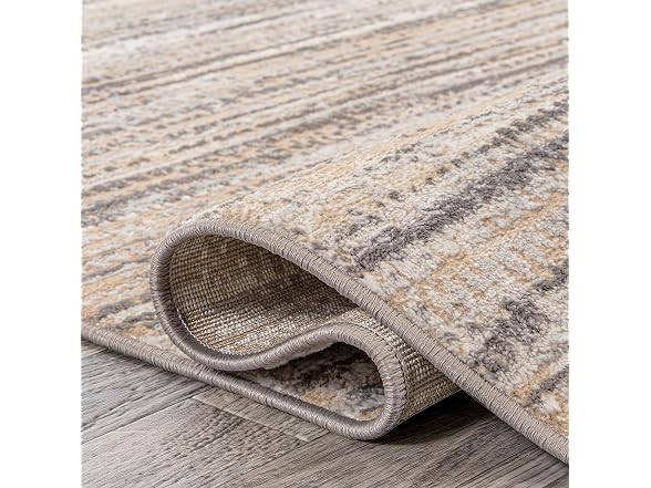 JONATHAN Y Loom Strie Rug 8x10 B/Gray