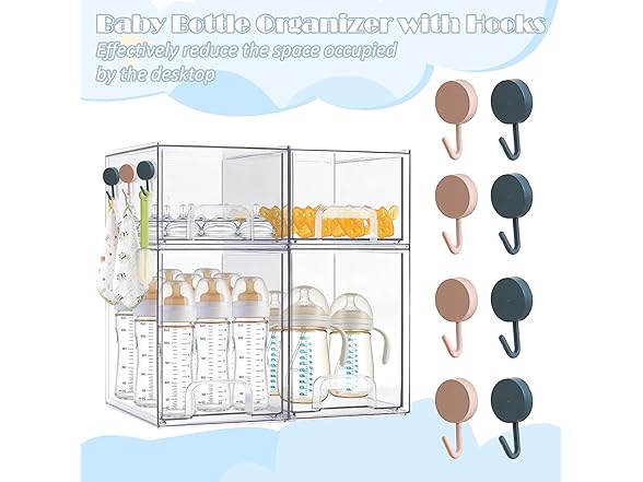 zebrater Baby Bottle Organizer