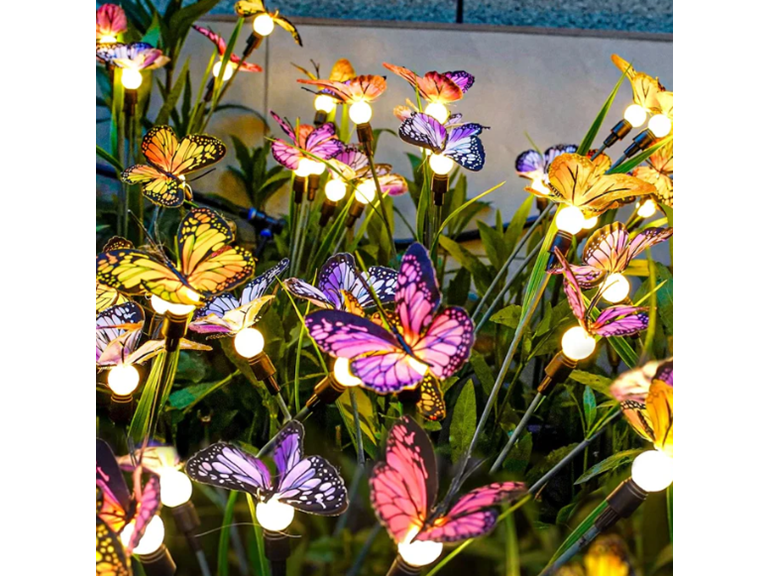 Hakol 4 Pack Solar Garden Lights Solar Outdoor