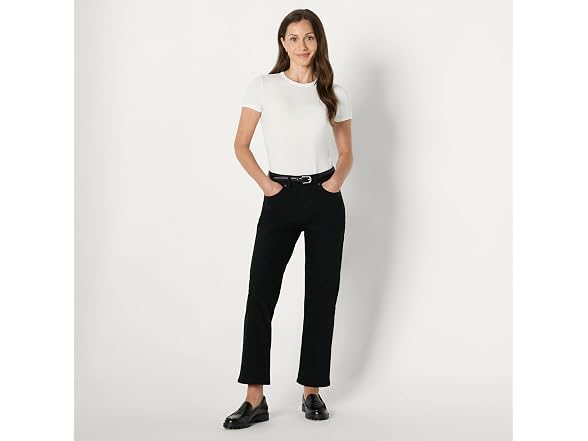 Amazon Essentials Women High-Rise Straight Jean
